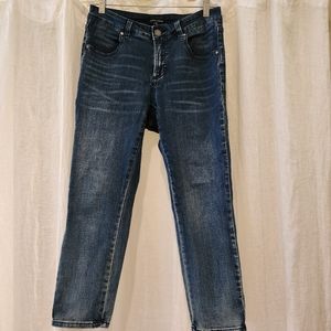 Universal Standard Seine Mid Rise Skinny Jean, Size 6 Petite